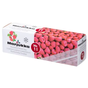 Frysepose med ziplås 30 x 1 L