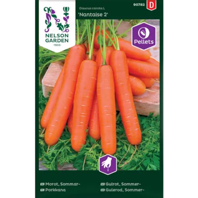 Frø sommergulrot Nantaise 2 pellets