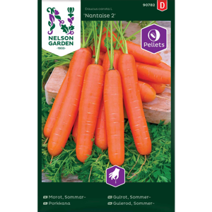 Frø sommergulrot Nantaise 2 pellets