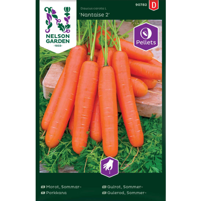 Frø sommergulrot Nantaise 2 pellets