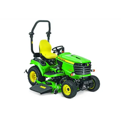 Plentraktor X948 med klippeaggregat