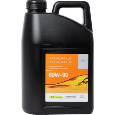 Hypogearolje 80W-90 4 L