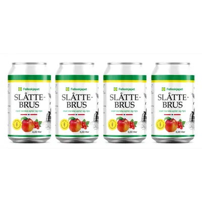 Slåttebrus 4 pk ä 0,33 L