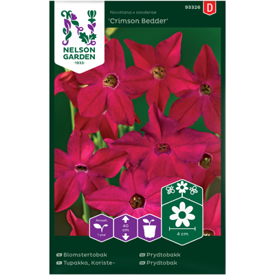 Frø prydtobakk Crimson Bedder