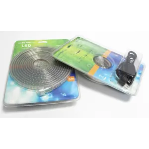 Lyslenke rull med støpsel 5 m