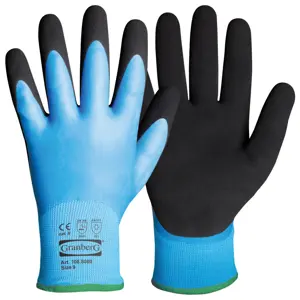 Monteringshansker vinter blå