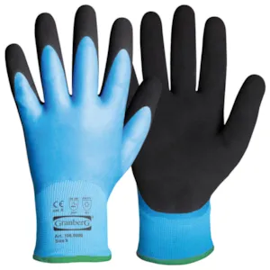 Monteringshansker vinter blå