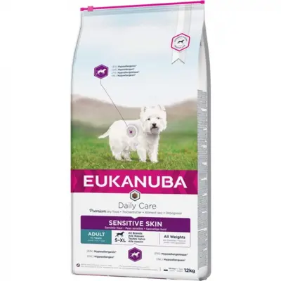 Hundefôr DailyCare Sensitive Skin 12 kg