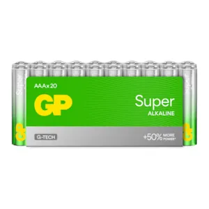 Super Alkaline batteri LR03/AAA 20 pk