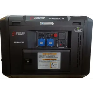 Aggregat 6000W 16A, Norsk 3-fas 230V