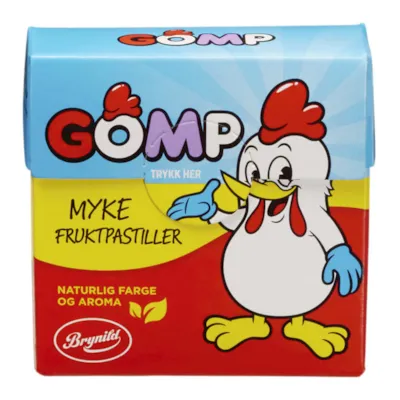Gomp fruktpastiller 25 g