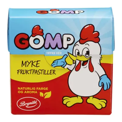 Gomp fruktpastiller 25 g