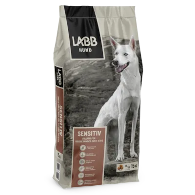 Hundefôr Sensitiv mellom- og store hunder 15 kg