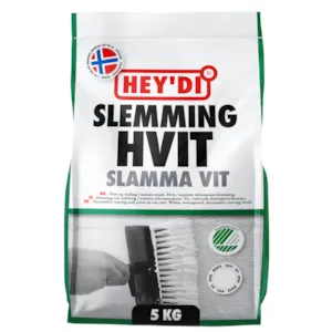 Slemming hvit 5 kg