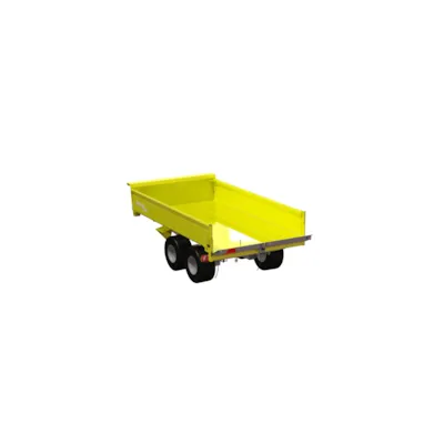 Dumperhenger MetaNo 6,1 kbm lett, bilde 2