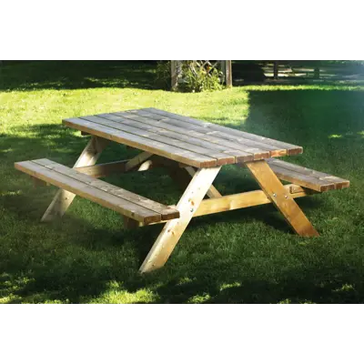 Benksett Raste L177 x B155 cm