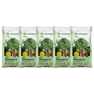 Torvfri Plantejord 40 L - 5 pk