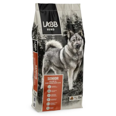 Hundefôr Senior mellom- og store hunder 15 kg