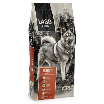 Hundefôr Senior mellom- og store hunder 15 kg