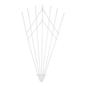 Espalier tre vifte hvit H200 cm