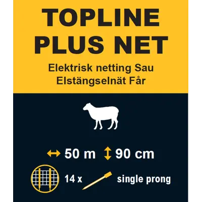 Topline plus elektrisk nettinggjerde 3 stk, bilde 2