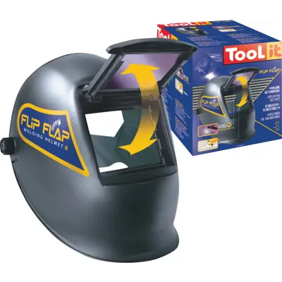 Sveisehjelm med vippevisir