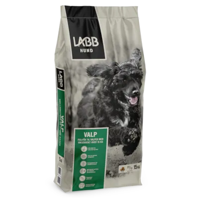 Hundefôr Valp mellom- og store raser 15 kg
