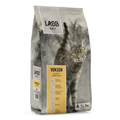 Kattemat Voksen Kylling 3 kg
