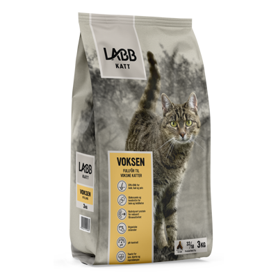 Kattemat Voksen Kylling 3 kg