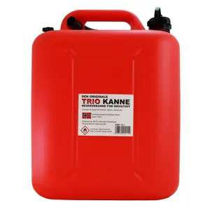 Trio bensinkanne 15 L rød