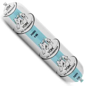Hundepølse Puppy fullfôr frosset 6 kg
