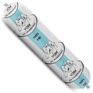 Hundepølse Puppy fullfôr frosset 6 kg