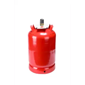 Propan kun gass stål 11 kg påtrykksventil