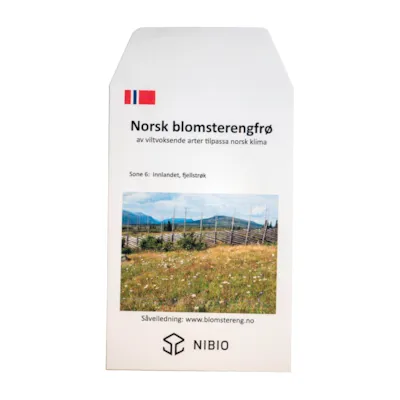 Frø blomstereng Innlandet, fjellstrøk