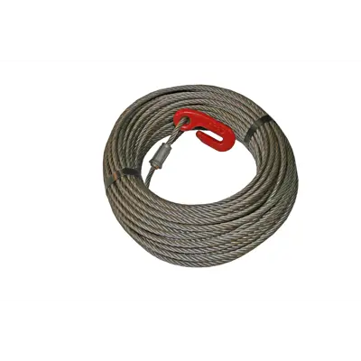 Ståltau med krok 4,2 tonn
