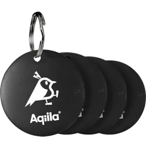 Nøkkelring Tagbird 4 pk