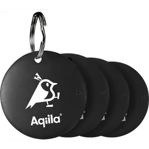 Nøkkelring Tagbird 4 pk