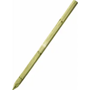 Gjerdestolpe impregnert