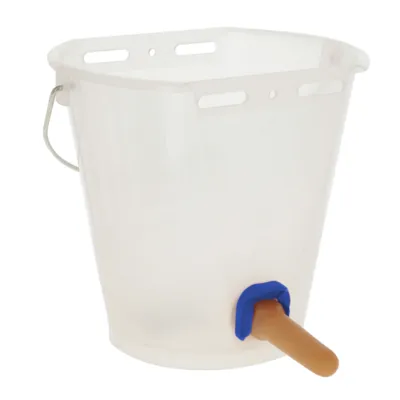 Kalvebøtte transparent med smokk