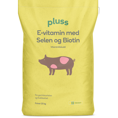 E-Vitamin med Selen og Biotin mel 20 kg