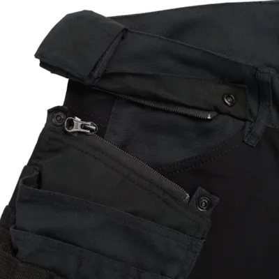 Stretchbukse Multipocket svart herre, bilde 2