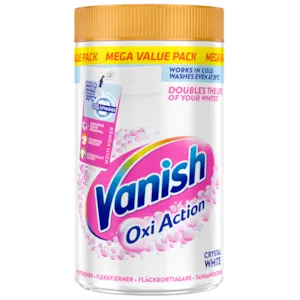 Vaskepulver Vanish White Powder 1,5 kg