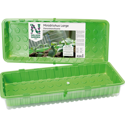 Minidrivhus uten celler 57x24 cm