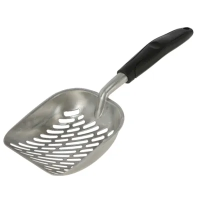 Kattespade til toalett svart