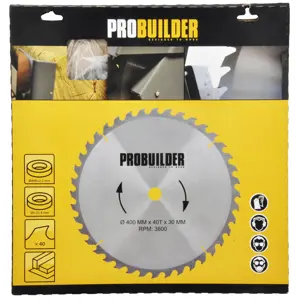 Sagblad for vedkappsag 400mm