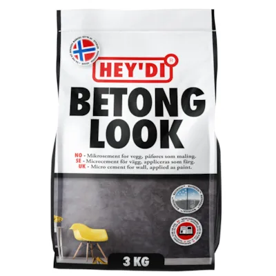 Mikrosement Betonglook Betong 3 kg