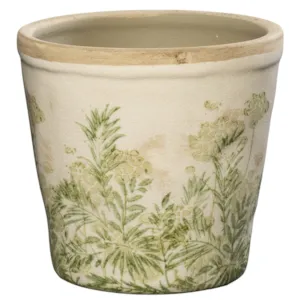 Blomsterpotte Petrina Ø15 H15 grønn