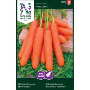 Frø sommergulrot Nantaise 2 Big Pack