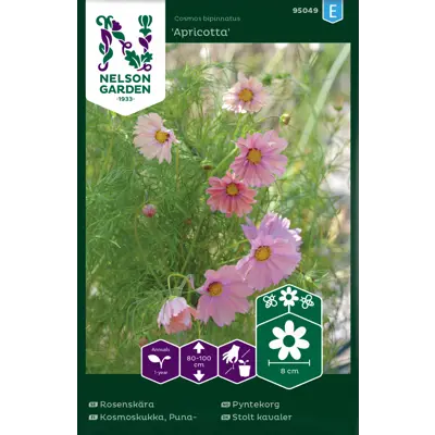 Frø pyntekorg Apricotta