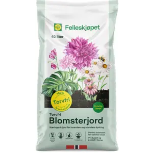 Torvfri Blomsterjord 40 L